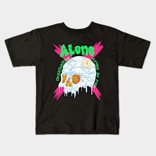 alone skull Kids T-Shirt